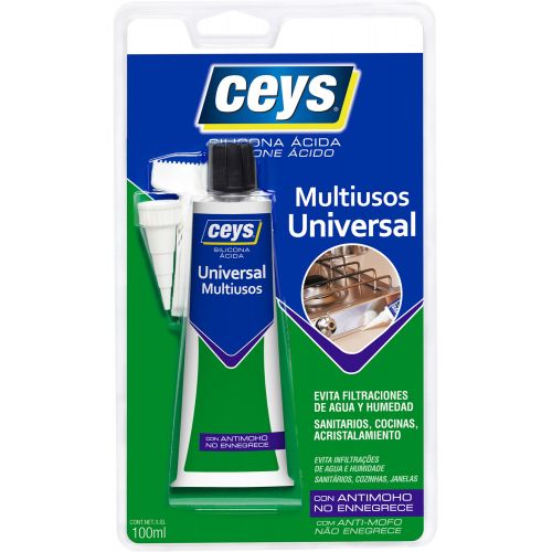 CEYS SILICONA UNIVERSAL TRANS 100ML